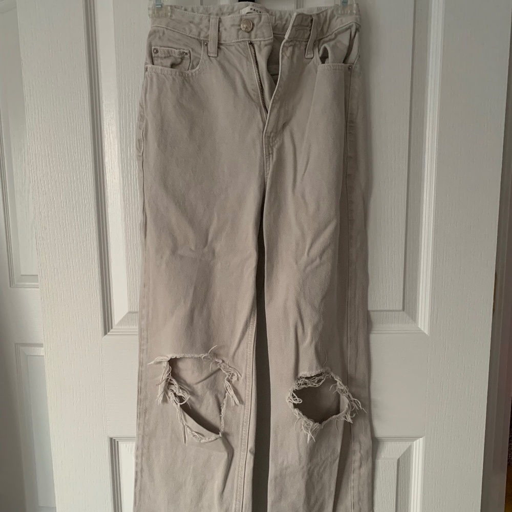 Pacsun 90s boyfriend jeans gray ripped size 23